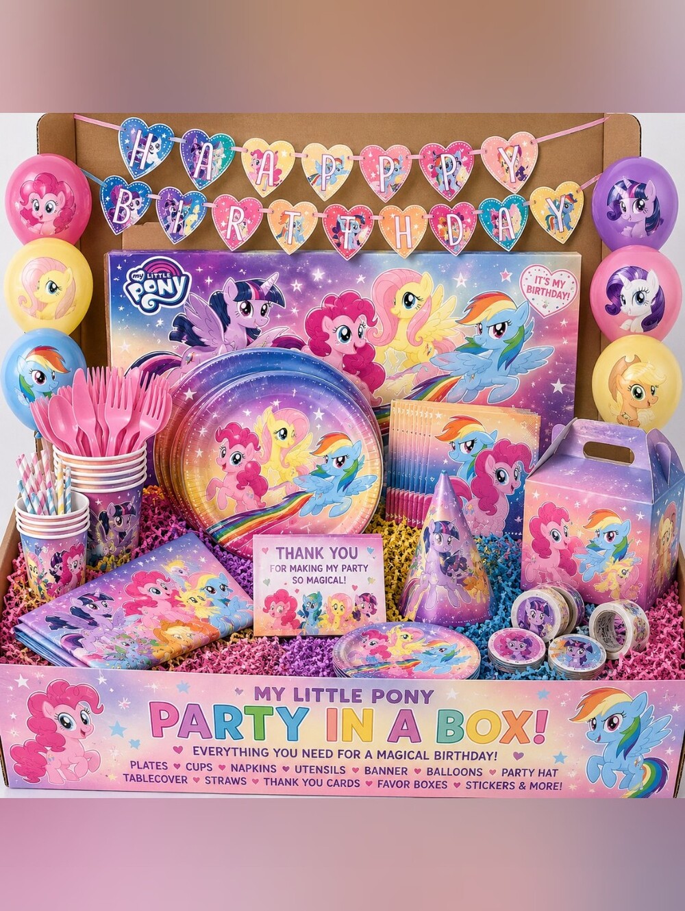 My Little Pony Party In A Box! Design 1